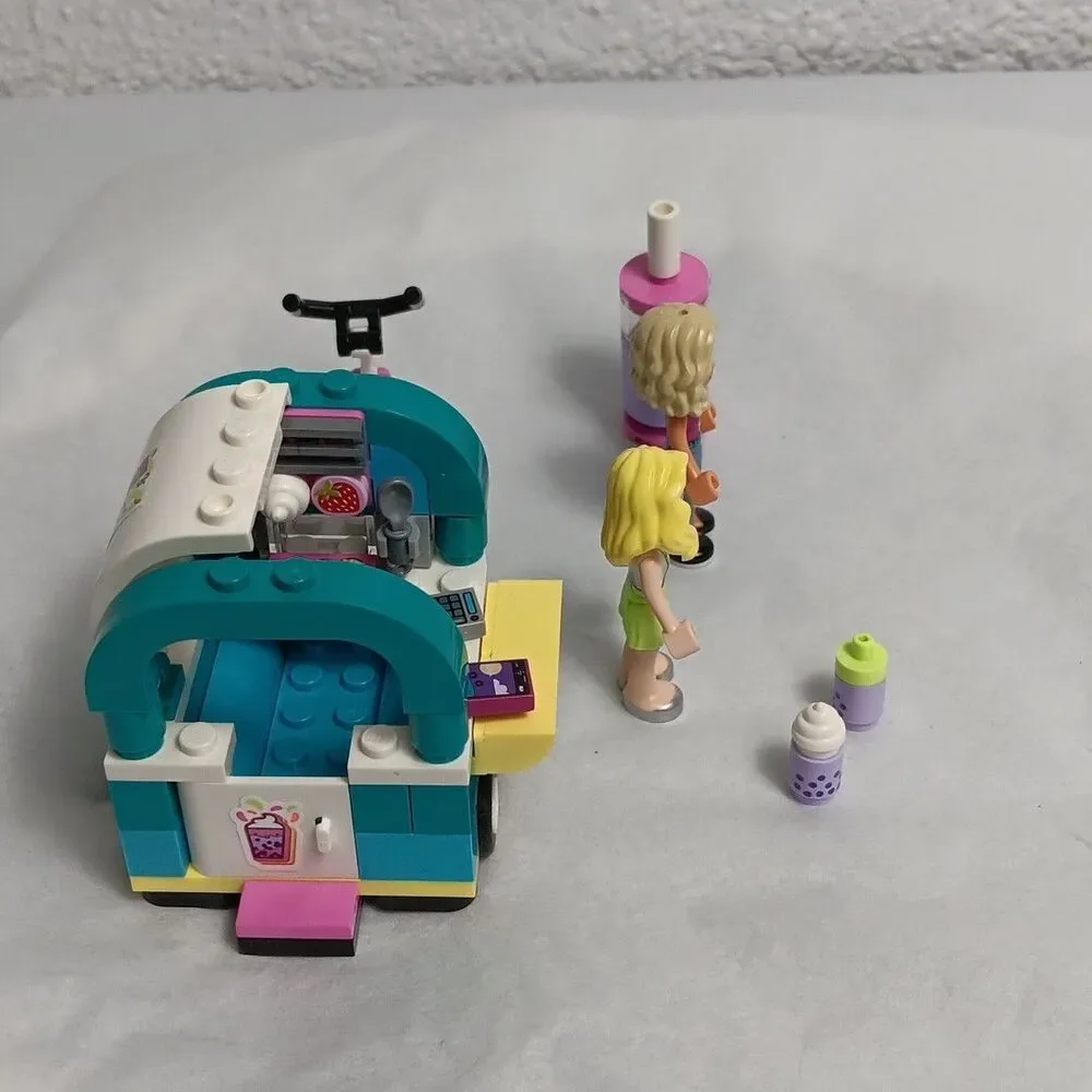 Lego Friends Mobile Bubble Tea Shop Replacements Loose Incomplete